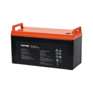 Аккумулятор гелиевый Vipow 12V 120Ah 