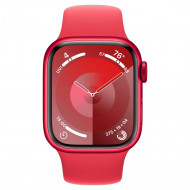 Смарт-часы Apple Watch Series 9 GPS + Cellular 41mm PRODUCT RED Alu. Case w. PRODUCT RED Sport Band - S/M (MRY63) 