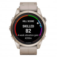 Смарт-часы Garmin Fenix ??7S Pro Sapphire Solar Soft Gold w. Limestone L. Band (010-02776-30) 