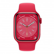 Смарт-годинник Apple Watch Series 8 GPS 41mm PRODUCT RED Aluminum Case w. PRODUCT RED S. Band - S/M (MNUG3) 