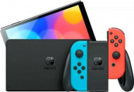 Портативна ігрова приставка Nintendo Switch OLED with Neon Blue and Neon Red Joy-Con (045496453442) 