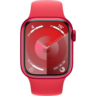 Смарт-часы Apple Watch Series 9 GPS + Cellular 41mm PRODUCT RED Alu. Case w. PRODUCT RED Sport Band - M/L (MRY83) 