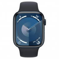 Смарт-годинник Apple Watch Series 9 GPS 45mm Midnight Aluminum Case w. Midnight S. Band - M/L (MR9A3) 