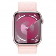 Смарт-годинник Apple Watch Series 9 GPS 45mm Pink Aluminum Case w. Light Pink S. Loop (MR9J3) 