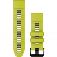 Ремінець Garmin QuickFit 26mm Watch Bands Electric Lime/Graphite Silicone (010-13281-03) 