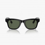 Смарт-очки Ray-Ban Meta Wayfarer Shiny Black Frame Green Lenses (RW4006 601/71 50-22) 