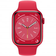 Смарт-годинник Apple Watch Series 8 GPS + Cellular 45mm PRODUCT RED Alu. Case w. PRODUCT RED S. Band S/M (MNVR3) 