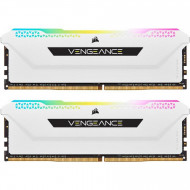 Пам'ять для настільних комп'ютерів Corsair 32 GB (2x16GB) DDR4 3600 MHz Vengeance RGB Pro SL White (CMH32GX4M2D3600C18W) 