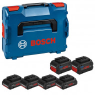 Акумуляторні батареї Bosch 4x PC18V4.0+2x PC18V 