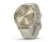 Смарт-часы Garmin Vivomove Trend Cream Gold S. Steel Bezel w. F. Gray Case and S. Band (010-02665-02) 