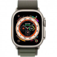 Смарт-часы Apple Watch Ultra GPS + Cellular 49mm Titanium Case with годинник Apple Watch Ultra GPS + Cellular 49mm Titanium Case with Green Alpine Loo 