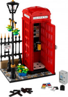 Блоковий конструктор LEGO Червона лондонська телефонна будка (21347) 