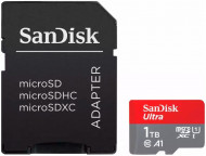 Карта памяти SanDisk 1 TB microSDXC UHS-I U1 V30 A2 Ultra (SDSQUAC-1T00-GN6MA) 