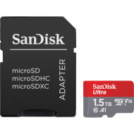 Карта памяти SanDisk 1,5 TB microSDXC UHS-I U1 V30 A1 Ultra (SDSQUAC-1T50-GN6MA) 