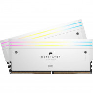 Память для настольных компьютеров Corsair 64GB (2x32GB) DDR5 6000MHz Dominator Titanium RGB (CMP64GX5M2B6000C30W) 