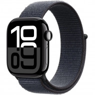 Смарт-часы Apple Watch Series 10 GPS 42mm Jet Black Alu. Case w. Black Sport Band - S/M (MWWE3) 