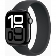 Смарт-часы Apple Watch Series 10 GPS 42mm Jet Black Aluminum Case w. Black Solo Loop Size (MWWX3+MY7V3) 