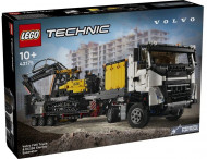 Авто-конструктор LEGO Грузовик Volvo FMX и электрический экскаватор EC230 (42175) 