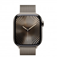 Смарт-годинник Apple Watch Series 10 GPS + Cellular 42mm Natural Titanium Case w. Natural Milanese Loop (MWXF3) 