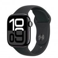 Смарт-годинник Apple Watch Series 10 GPS + Cellular 46mm Jet Black Alu. Case w. Black Sport Band - S/M (MWY33) 