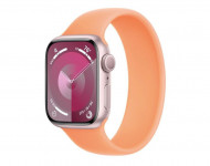 Смарт-часы Apple Watch Series 9 GPS 41mm Pink Alu. Case w. Оранжевый Sorbet Solo Loop - Size 3 (MR9N3+MTAX3) 