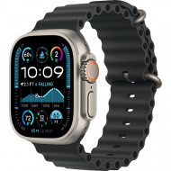 Смарт-часы Apple Watch Ultra 2 GPS + Cellular 49mm Natural Titan. Case w. Black Ocean Band (MXTL3) 