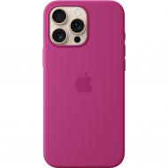 Чехол для смартфона Apple iPhone 16 Silicone Case with MagSafe - Fuchsia (MYY53) 