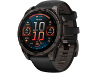 Спортивний годинник Garmin Fenix 8 47mm Amoled Sapphire Carbon Gray DLC Titanium w. Black/Pebble Gray S. Band (010-02904-20/21) 