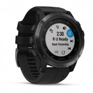 Спортивные часы Garmin Fenix 5x Plus Sapphire Black with Black Band (010-01989-01) 