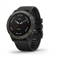 Спортивные часы Garmin Fenix 6X Pro Sapphire Carbon Grey DLC with Black Band (010-02157-11/10) 