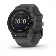 Смарт-годинник Garmin Fenix 6 Pro Solar Edition Black With Gray Band (010-02410-11/10) 