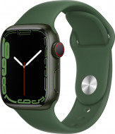 Смарт-часы Apple Watch Series 7 (GPS + Cellular) 41mm Green Aluminum Case with Clover Sport Band - Green 