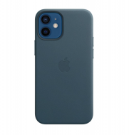 Чохол для смартфону Apple iPhone 12 mini Leather Case with MagSafe - Baltic Blue (MHK83) 