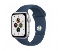 Смарт-годинник Apple Watch SE GPS 40mm Silver Aluminum Case w. Abyss Blue S. Band (MKNY3) 