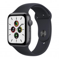 Смарт-годинник Apple Watch SE GPS 44mm Space Gray Aluminum Case with Midnight Sport Band (MKQ63) 