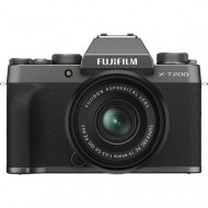 Бездзеркальний фотоапарат Fujifilm X-T200 kit (15-45mm) Dark Silver (16645955) 