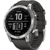 Смарт-часы Garmin Fenix ??7 Sчасы Garmin Fenix 7 Silver with Graphite Band (010-02540-00/01)  