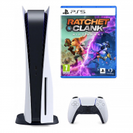 Стационарная игровая приставка Sony Playstation 5 825GB Ratchet & Clank: Rift Apart Bundle 