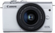 Беззеркальный фотоаппарат Canon EOS M200 kit (15-45mm) IS STM White (3700C032) 