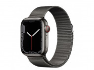 Смарт-годинник Apple Watch Series 7 GPS + Cellular 41mm Graphite Stainless Steel Case with Graphite  