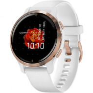 Смарт-годинник Garmin Venu 2S Rose Gold Bezel with White Case and Silicone Band (010-02429-13) 