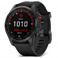 Смарт-часы Garmin Fenix 7S Solar Slate Gray with Black Band (010-02539-12/13) 