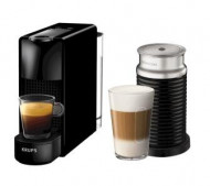 Капсульна кавоварка еспресо Krups Nespresso Essenza Mini & Aeroccino 3 XN1118 