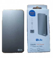 Портативное зарядное устройство Power Bank S Life Metallic 6000mAh 