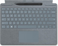 Чехол-клавиатура для планшета Microsoft Surface Pro Signature Keyboard Platinum with Slim Pen 2 (8X6-00070) 