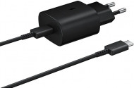 Сетевое зарядное устройство Samsung USB-C Wall Charger with Cable USB-C 25W Black (EP-TA800XBEGRU) 