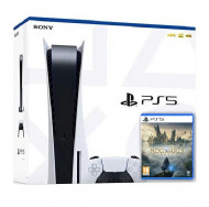 Стаціонарна ігрова приставка Sony PlayStation 5 White 825Gb + Hogwarts Legacy (рос. версія) 