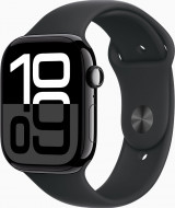 Смарт-годинник Apple Watch Series 10 GPS 46mm Jet Black Alu. Case w. Black Sport Band - XL (MWX13+MXM53) 