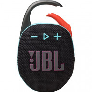 Портативна колонка JBL Clip 5 Black Orange (JBLCLIP5BLKOAM) 