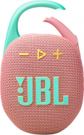 Портативна колонка JBL Clip 5 Pink (JBLCLIP5PINK) 